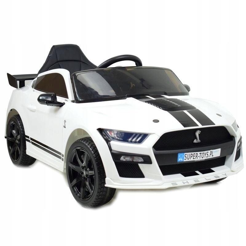 Ford Mustang Shelby GT500 Na Akumulator, Miękkie Koła, Miękkie Siedzenie/ch