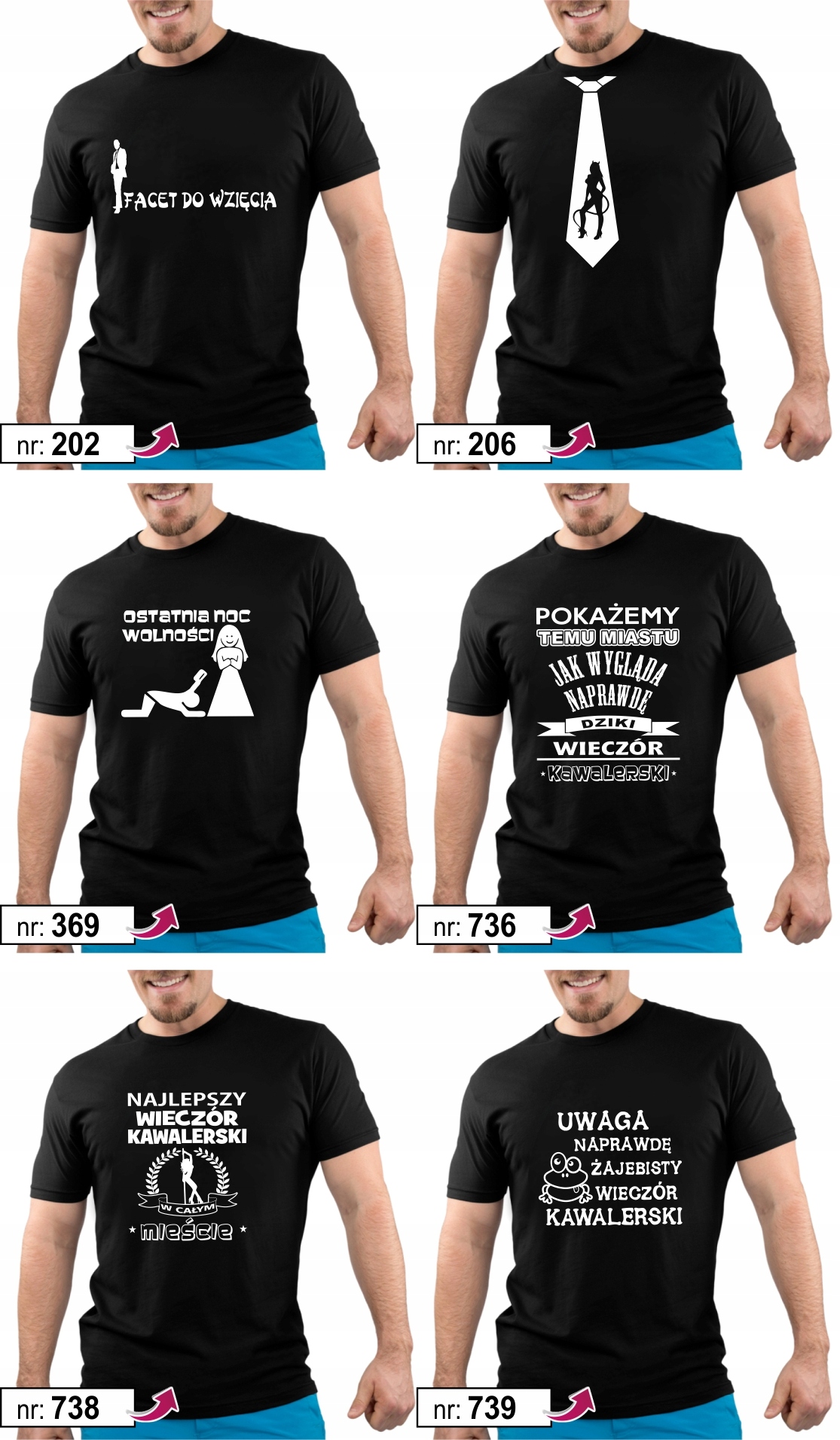 KOSZULKA MĘSKA T-SHIRT TSHIRT WIECZÓR KAWALERSKI DLA PANA MŁODEGO PAN MŁODY Dekolt okrągły