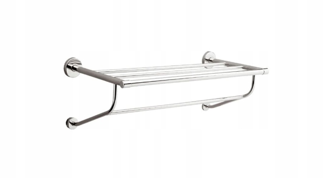 Merida Polička Na Ručníky, Tyče, Chrom