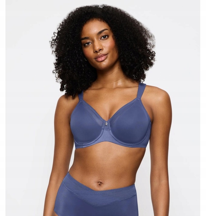 Triumph Dámská Tmavě Modrá Podprsenka S Ramínky 80D 6EA