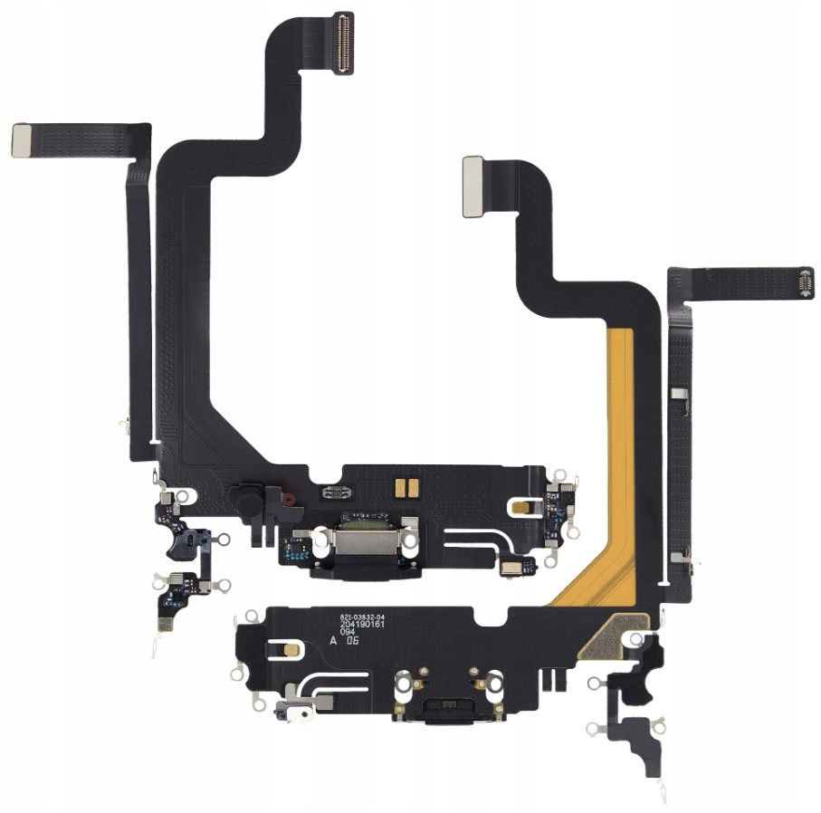 Hq Usb nabíjecí konektor pro Apple iPhone 14 Pro Max (černý)