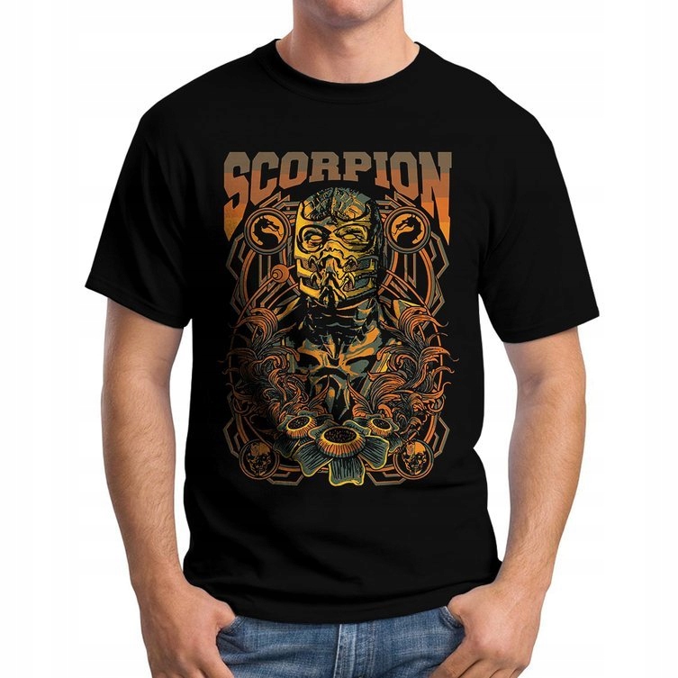 

Koszulka Bawełniana Mortal Kombat Scorpion 2XL