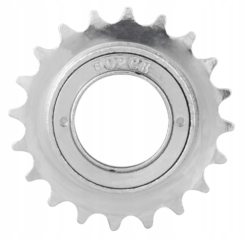 WOLNOBIEG 1 RZĘDOWY SINGLE SPEED 20T SREBRNY FORCE