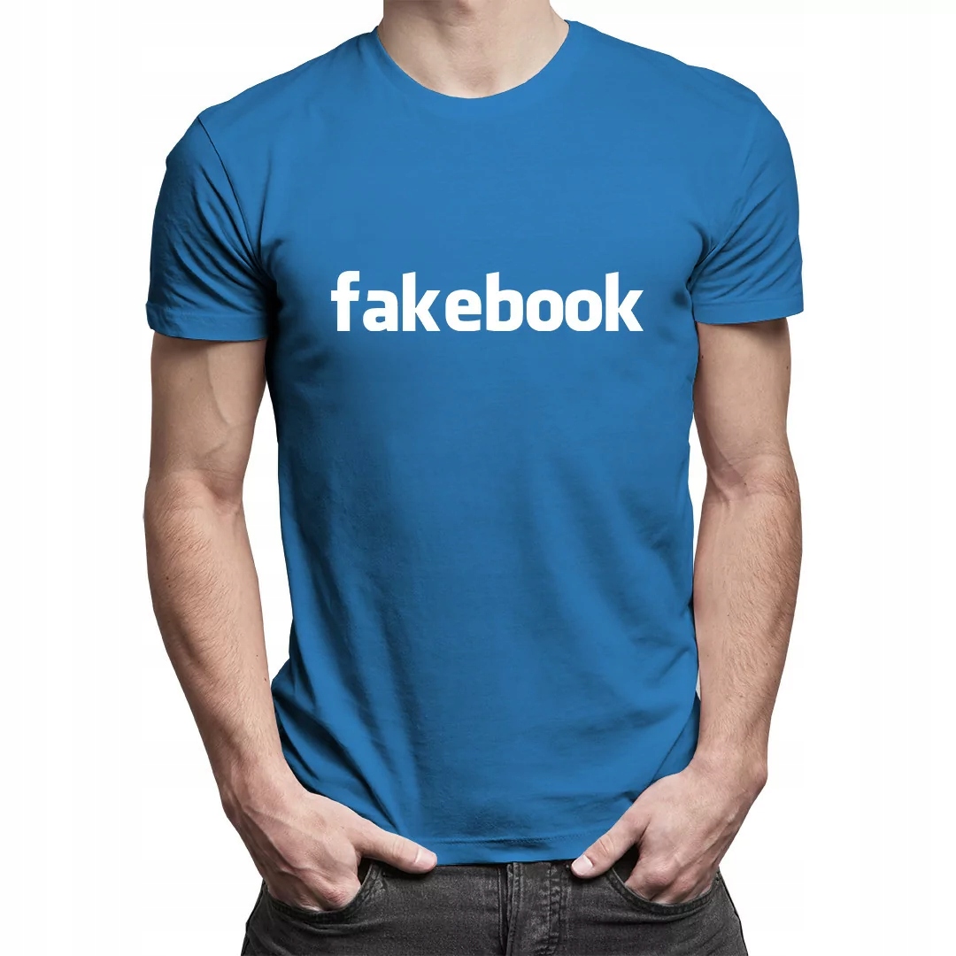 

Fakebook koszulka z nadrukiem dla niego