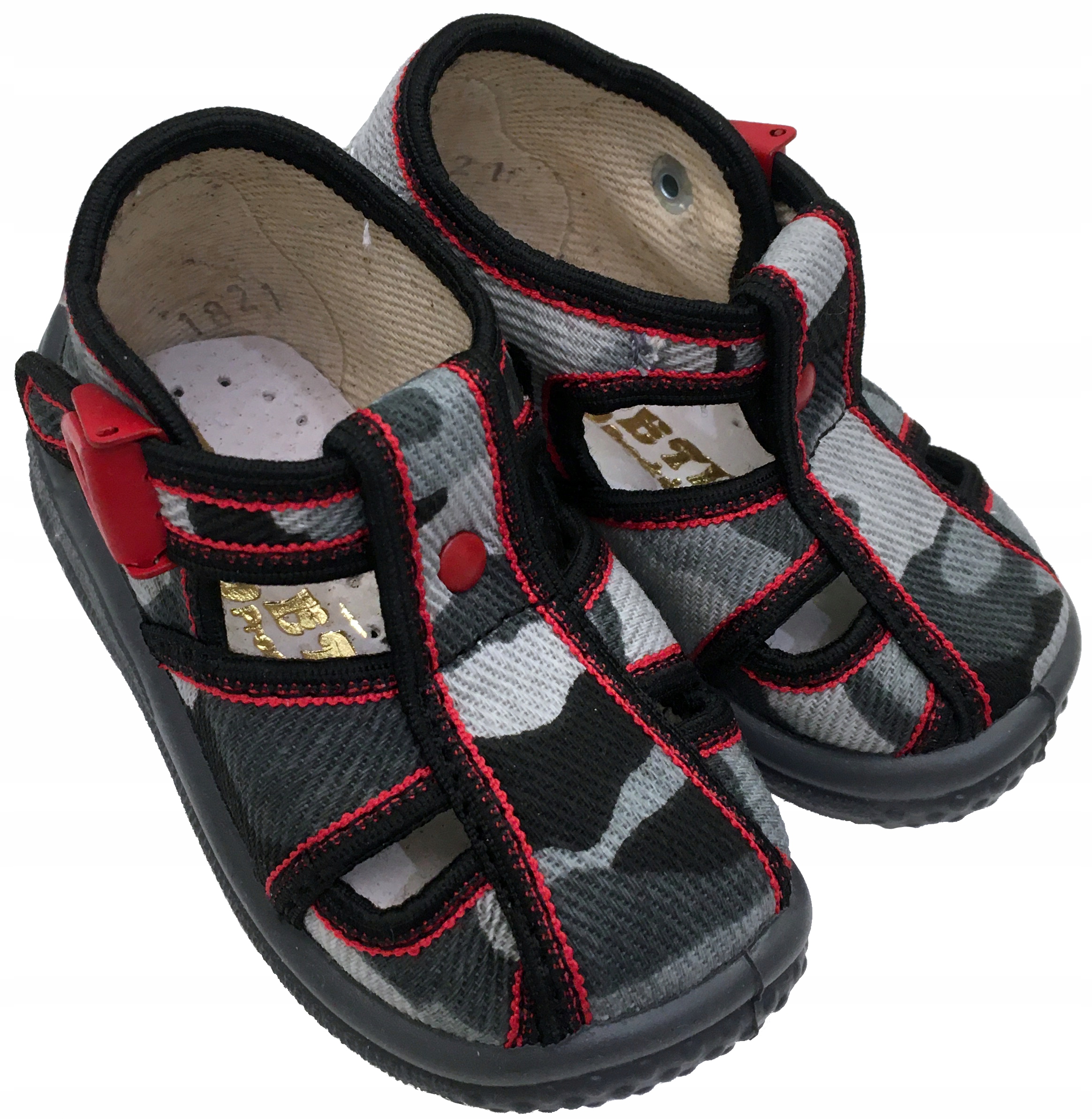 

Buciki sandałki dla chłopczyka szare moro r.20