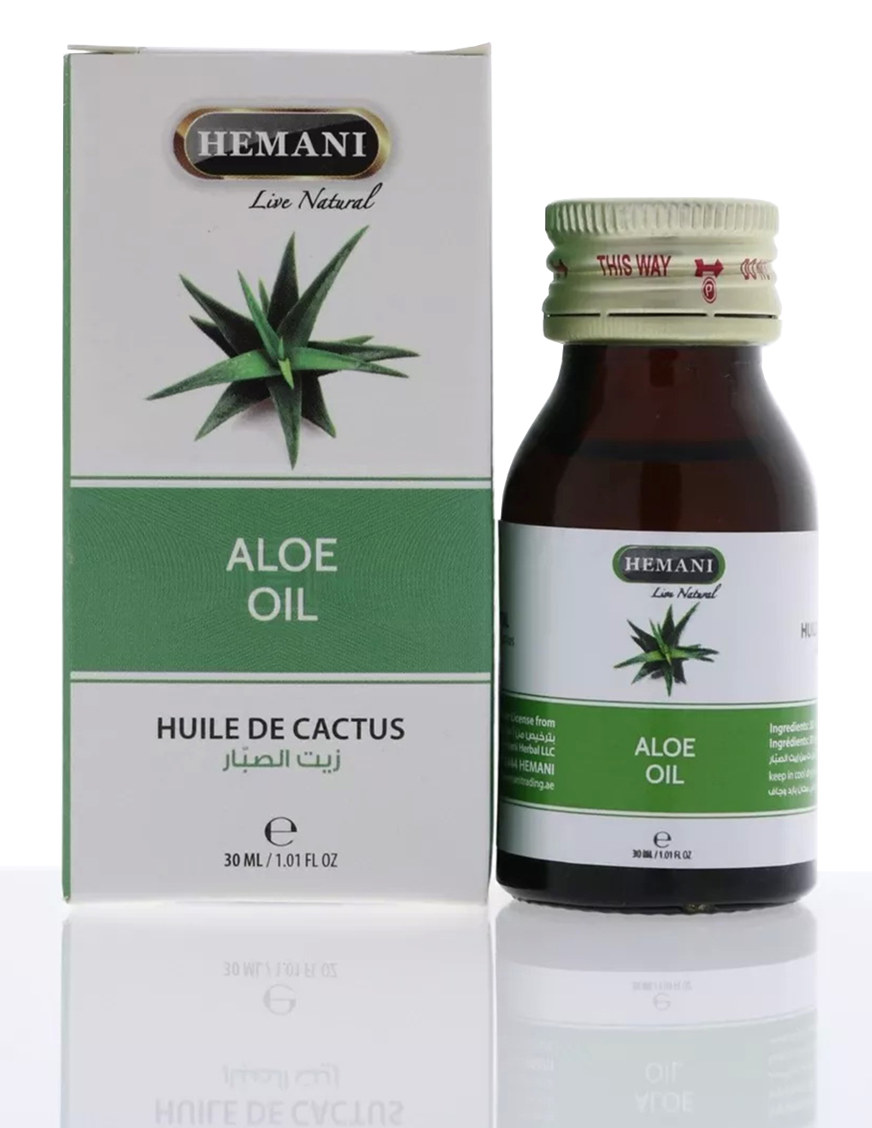 

Hemani Olejek Aloesowy aloesu Aloe Vera 30 ml