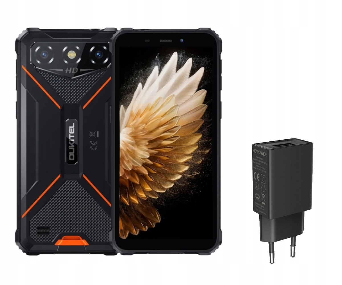 Smartfon Oukitel G3 4GB 128GB 6300mAh 6" 13MP Wodoodporny IP68 Ładowarka