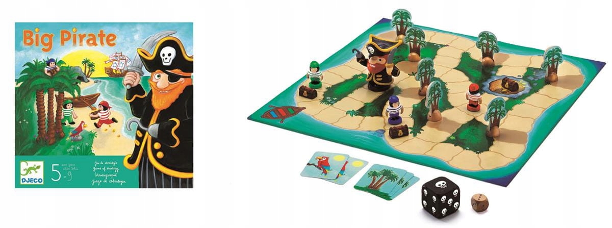 Gra planszowa Piraci DJ08423