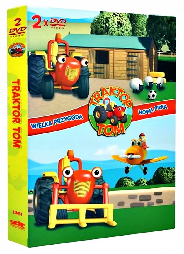 

Traktor Tom Wielka przygoda Nowa piłka 2DVD Fo