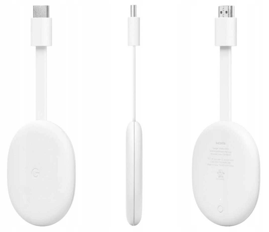 ODTWARZACZ MULTIMEDIALNY GOOGLE CHROMECAST 4 smart TV WYBIERANIE GŁOSOWE Marka Google