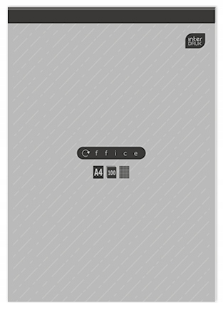 INTERDRUK BLOK BIUROWY LISTOWY A4 100 KRATKA