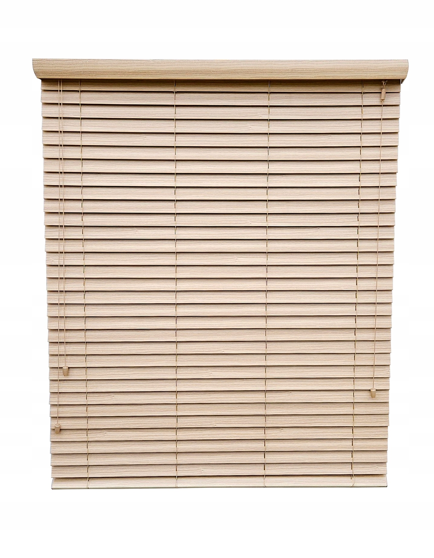 ŻALUZJE ŚCIENNE POZIOME DREWNOPODOBNE 50mm FAUX WOOD PCV 80X100 Długość maksymalna 100 cm