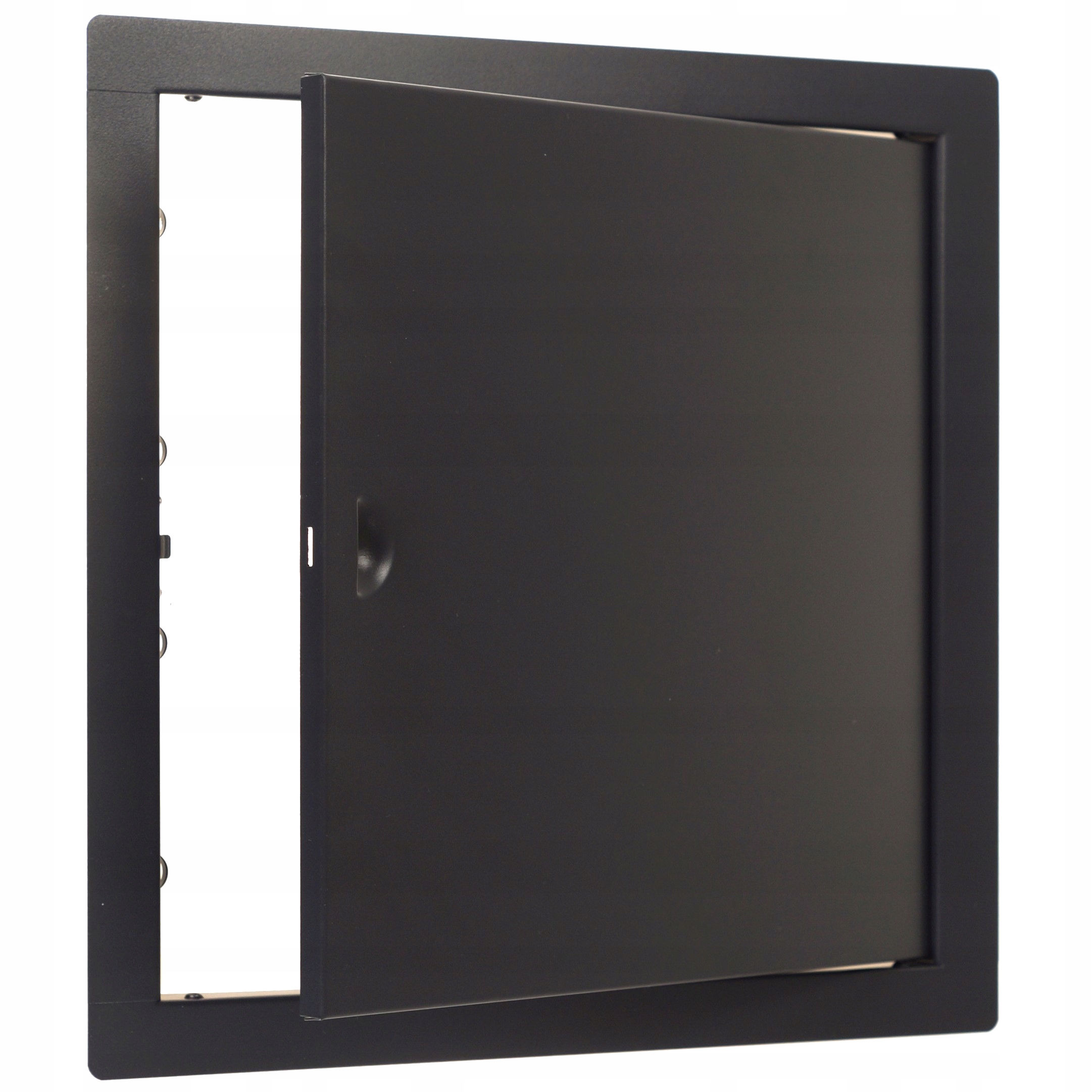 Revizní Dvířka Kovová Antracit 60x60 Zámek Grafit Polsko