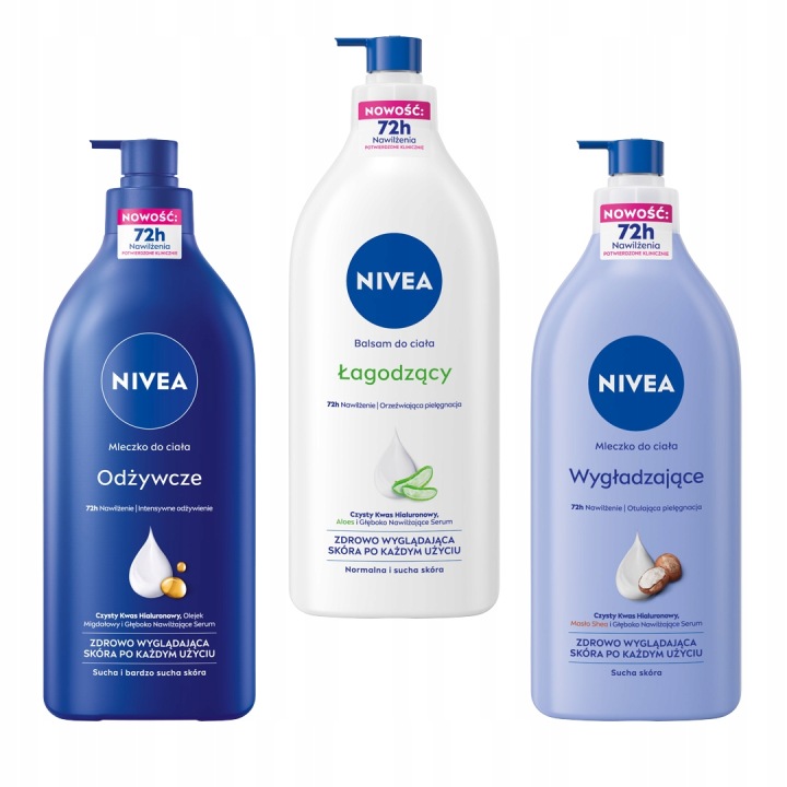Nivea 625 ml balsam do ciała z aloesem