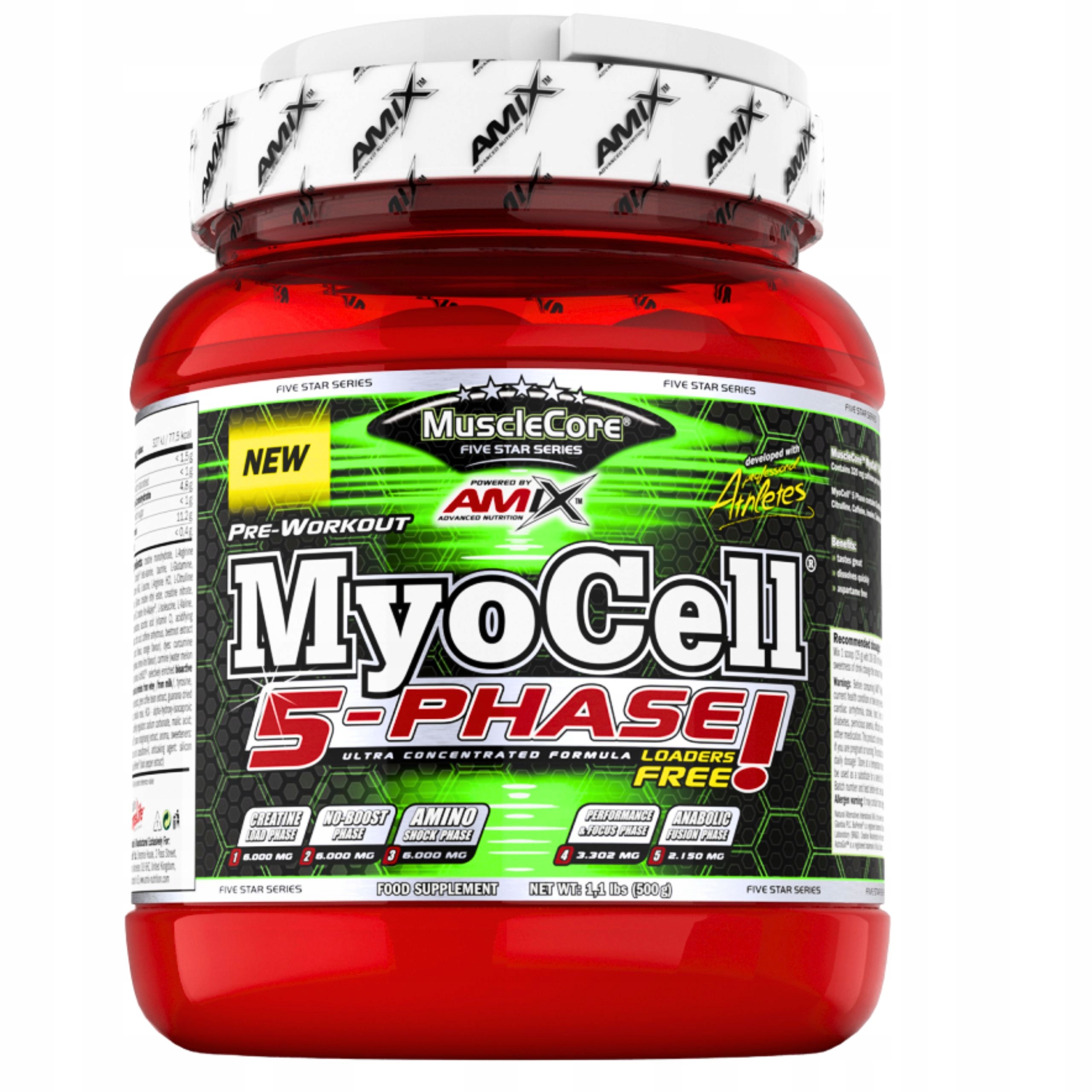 Nejsilnější předtréninkovka s kreatinem Arginin Citrulin Aakg 500 g