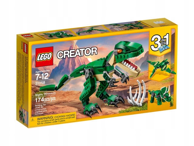 Lego Creator 31058 Potężne Dinozaury
