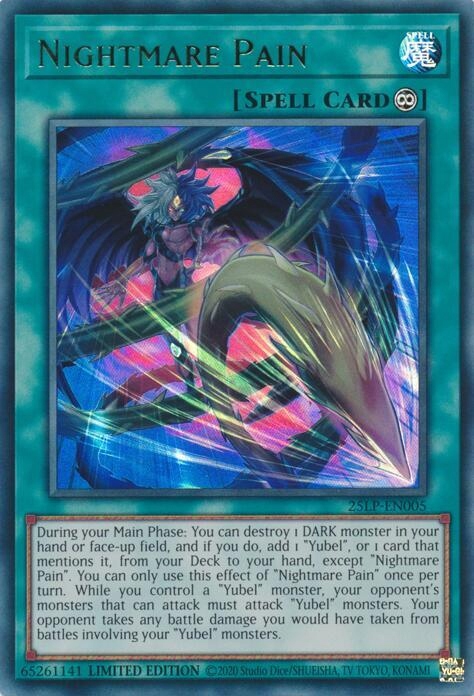 Yu-Gi-Oh! TCG: Nightmare Pain (25LP)