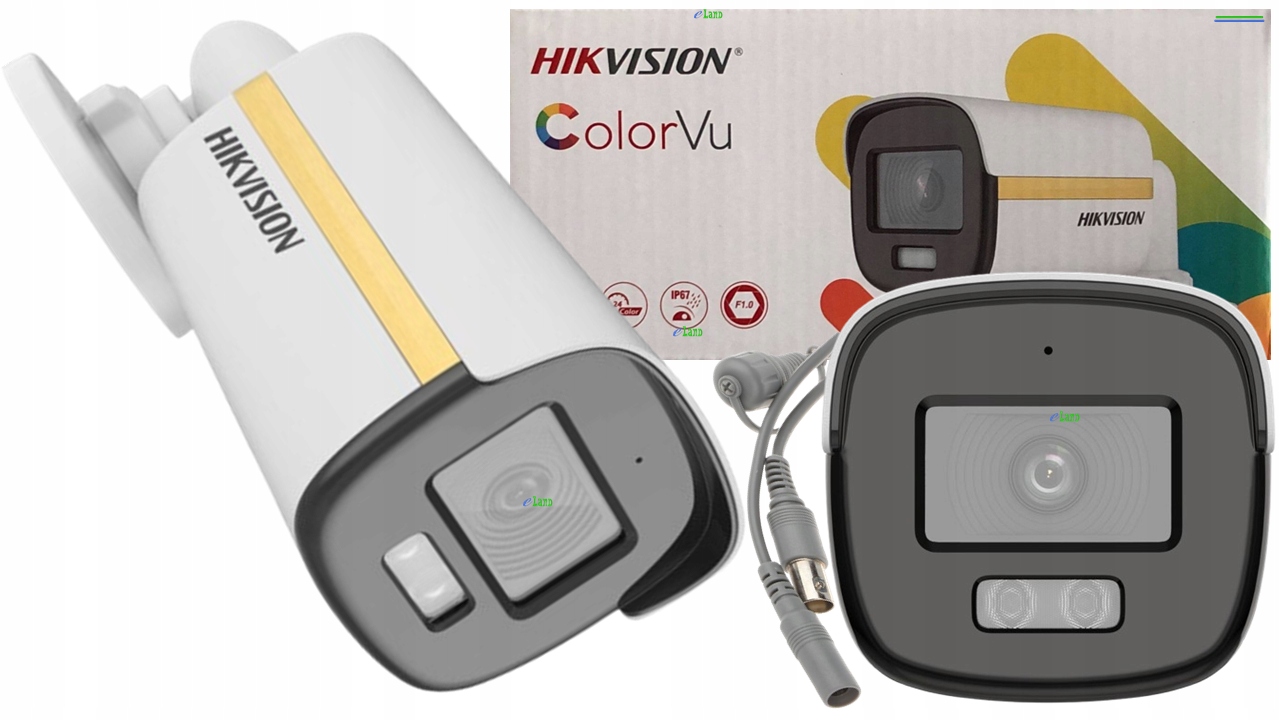 Kamera 4w1 Hikvision DS-2CE10DF3T-F/ 2MPx, 2.8mm, ColorVu