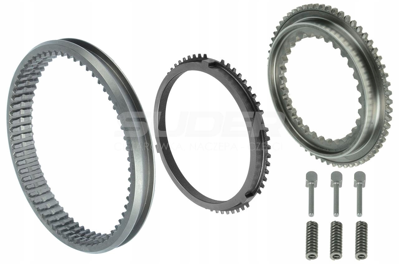 Synchronizator, zestaw naprawczy, 1 bieg ZF ECOSPLIT IV 12 S 2331 TD,