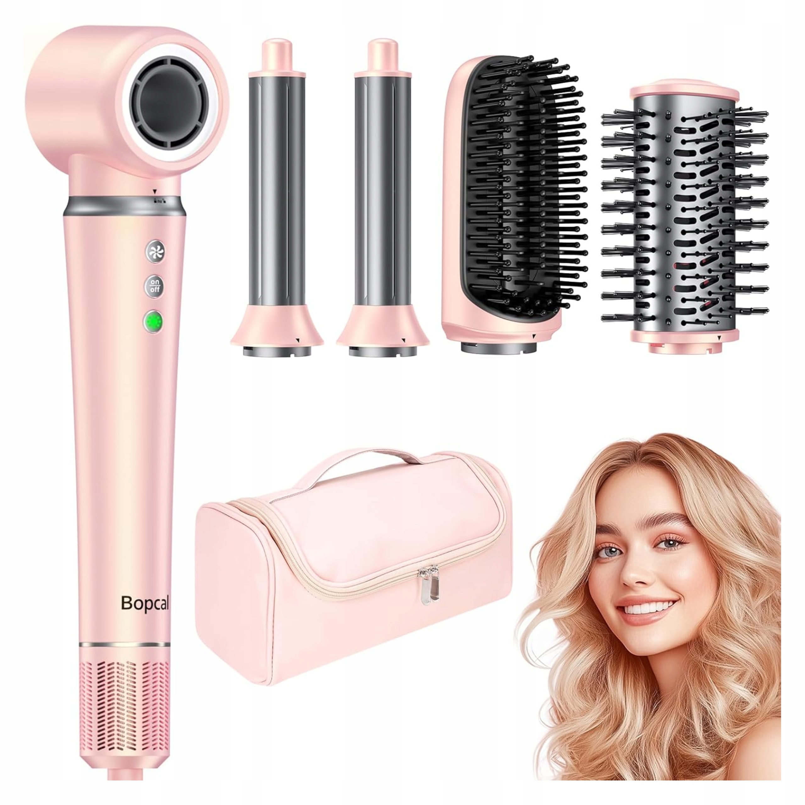 Sušička vlasov 5v1 iónový airstyler 160000 ot./min bez poškodenia puzdra