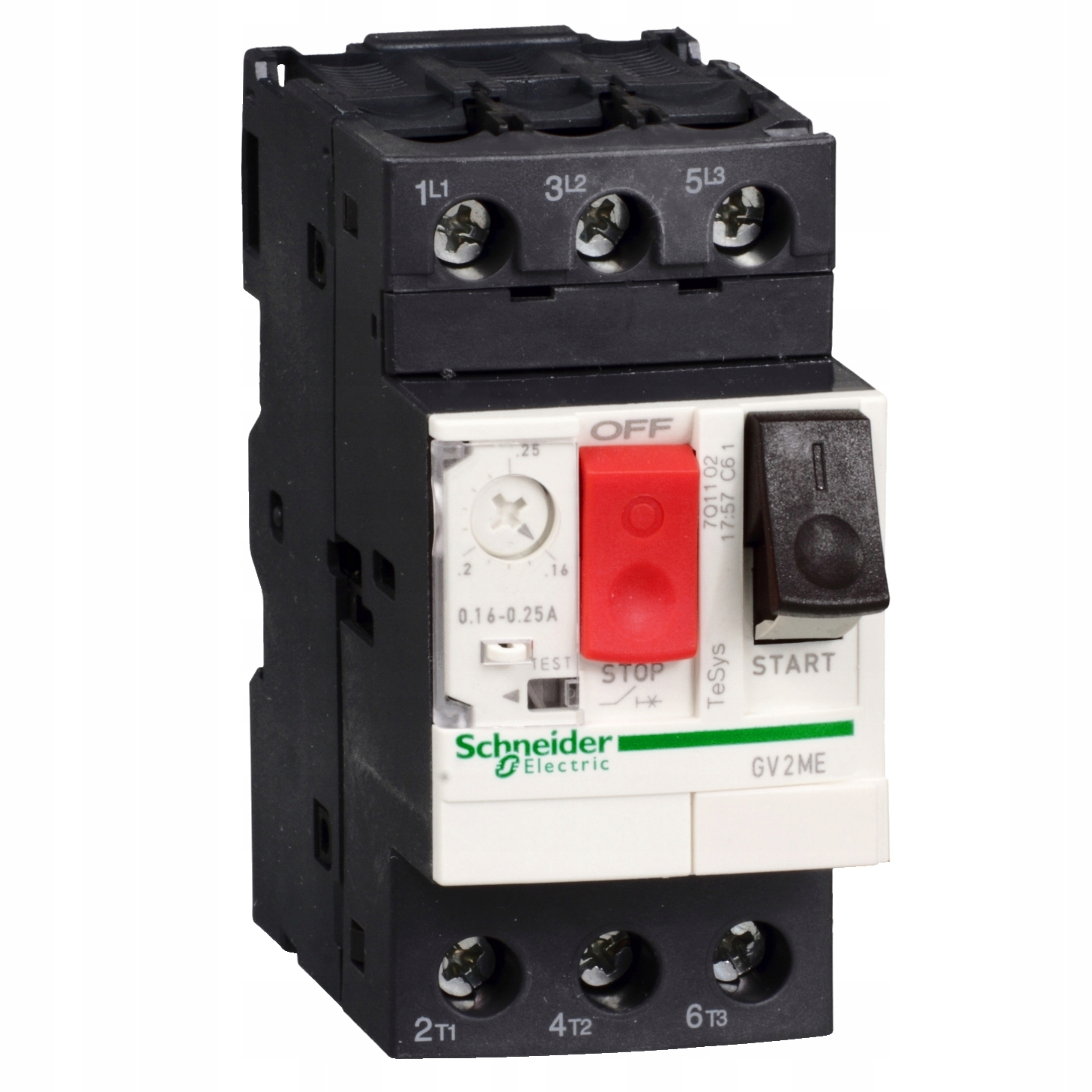 Motorový spínač s pohonem TeSys Deca 3P 7,5 kW 13-18 A Pl GV2ME svorky