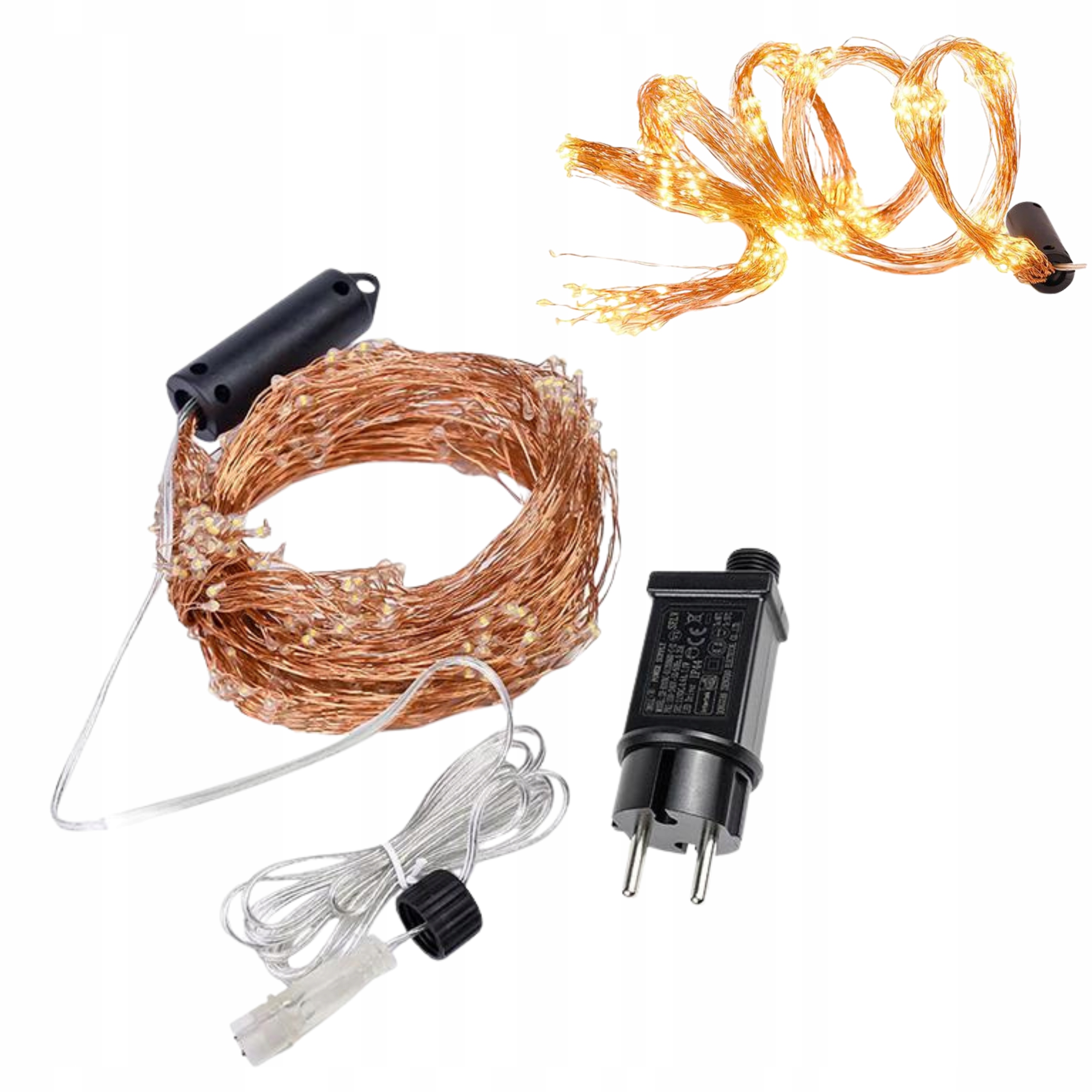 KURTYNA ŚWIETLNA 300 LED DEKORACJA GIRLANDA LED