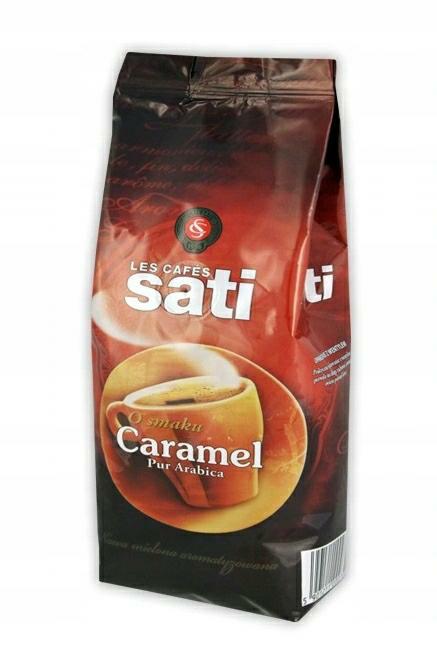 8 Sztuk Kawa Sati Mielona 250G Karmelowa