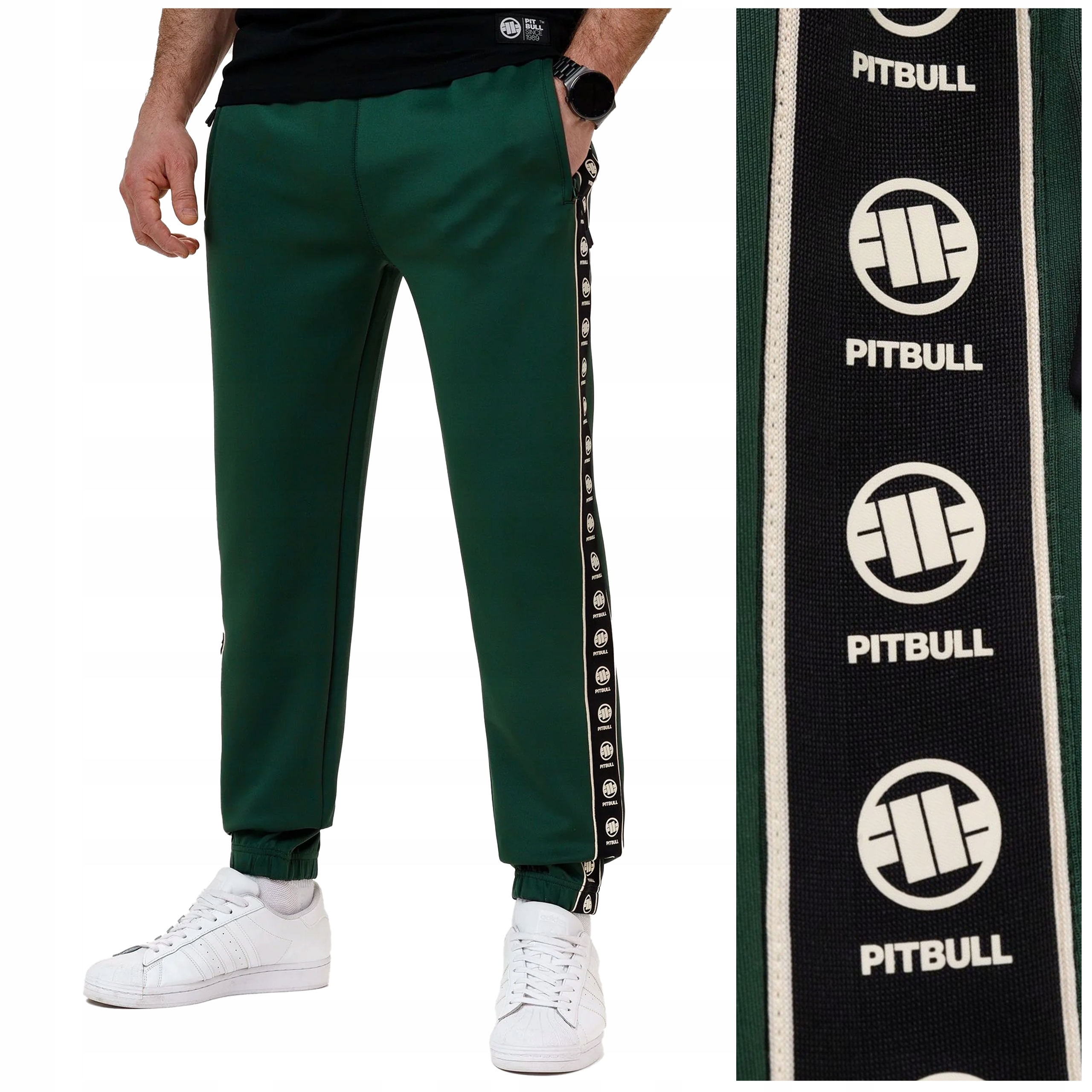 Dresové kalhoty Pit Bull „powers“ – vel. S zelené