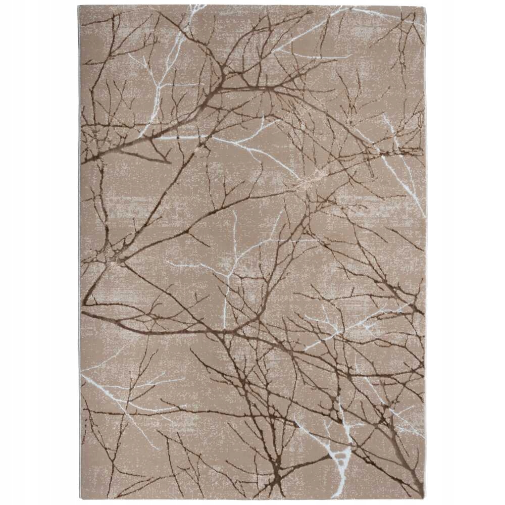 Koberec Creation 240×340 cm, béžové větve – elegantní dekorace