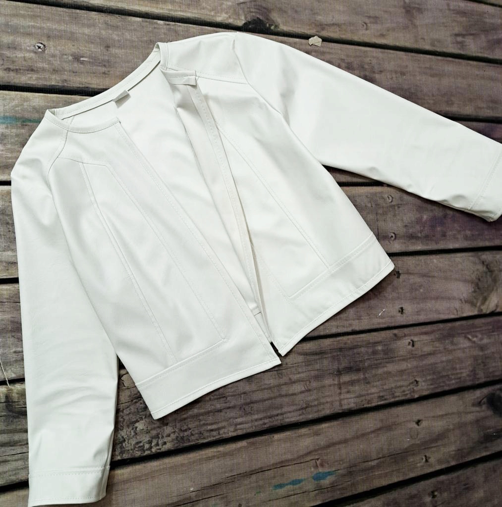 D32 NARZUTKA ŻAKIET RAMONESKA EKO SKÓRA Rozm.38 Marka inna