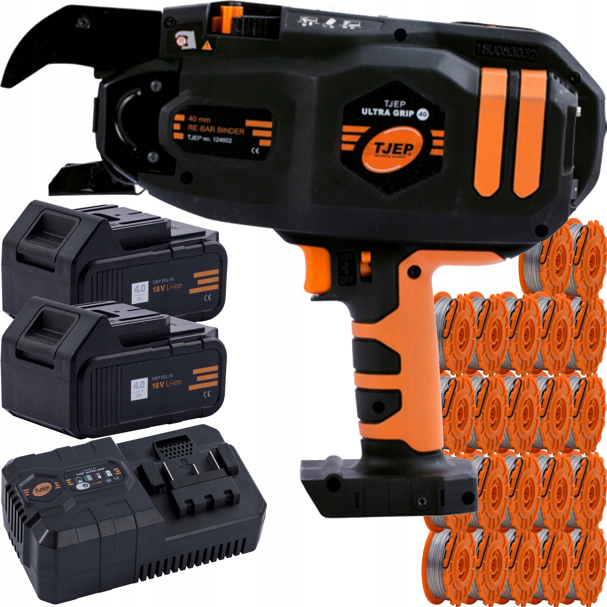 Vazač výztuže Tjep Ultra Grip 40 sada 42 drátů