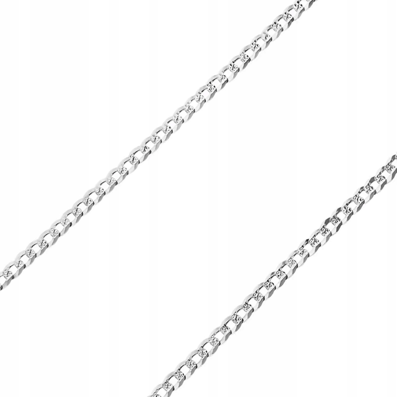 Krásný řetízek pancíř ze stříbra 925 diamantový 5 mm pro přívěsek r60
