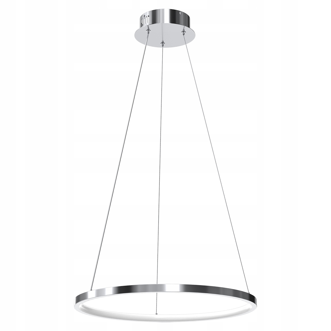 Závesná lampa Hoop Chrome 27W Led