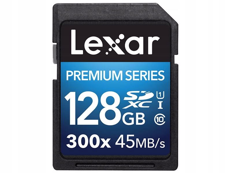 

Lexar Sdxc 128GB 45MB/s Uhs-i U1 C10 300x
