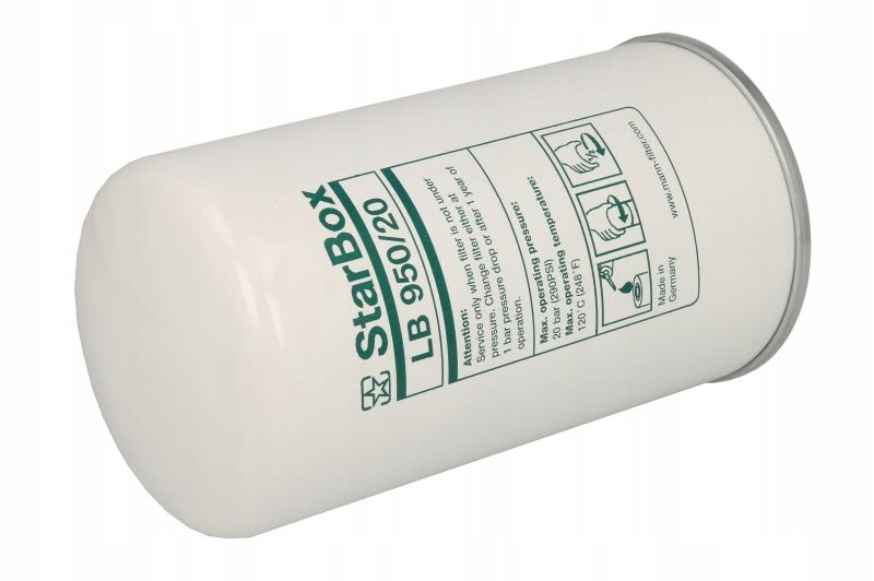 FILTR SEPARATORA OLEJU Filtr, technika sprężania powietrza Mann-Filter LB Kod producenta LB 950/20