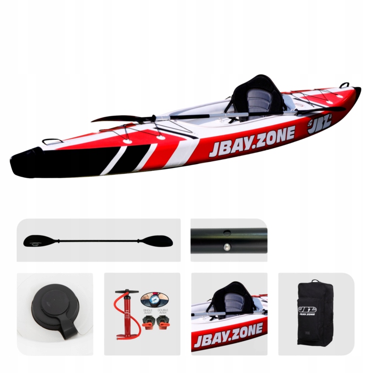 Jbay Zone V-Shape Mono nafukovací Kajak 385x80