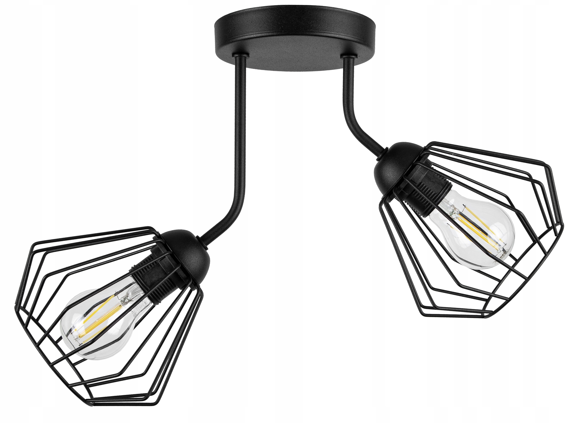 

Lampa Wisząca Sufitowa Żyrandol Brylant Loft Drut