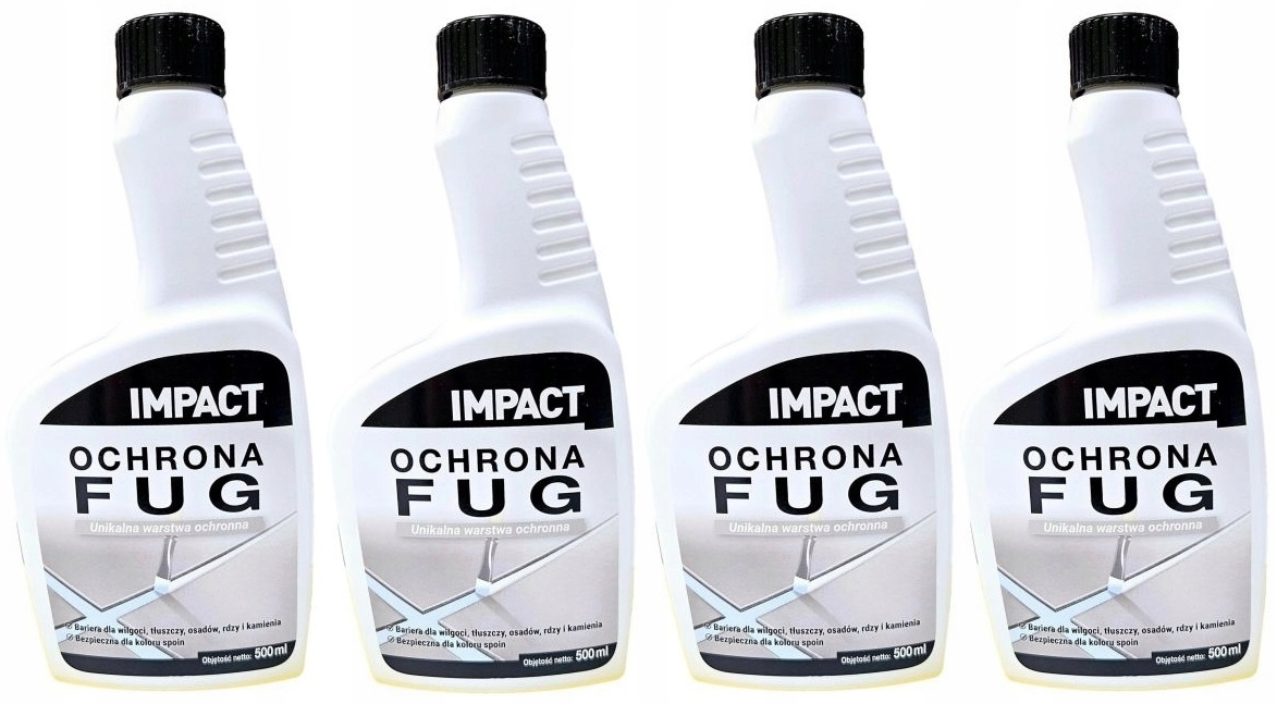 Levně 4x Impact Prostředek na ochranu Fug Unikátní Ochranná vrstva 0.5 l