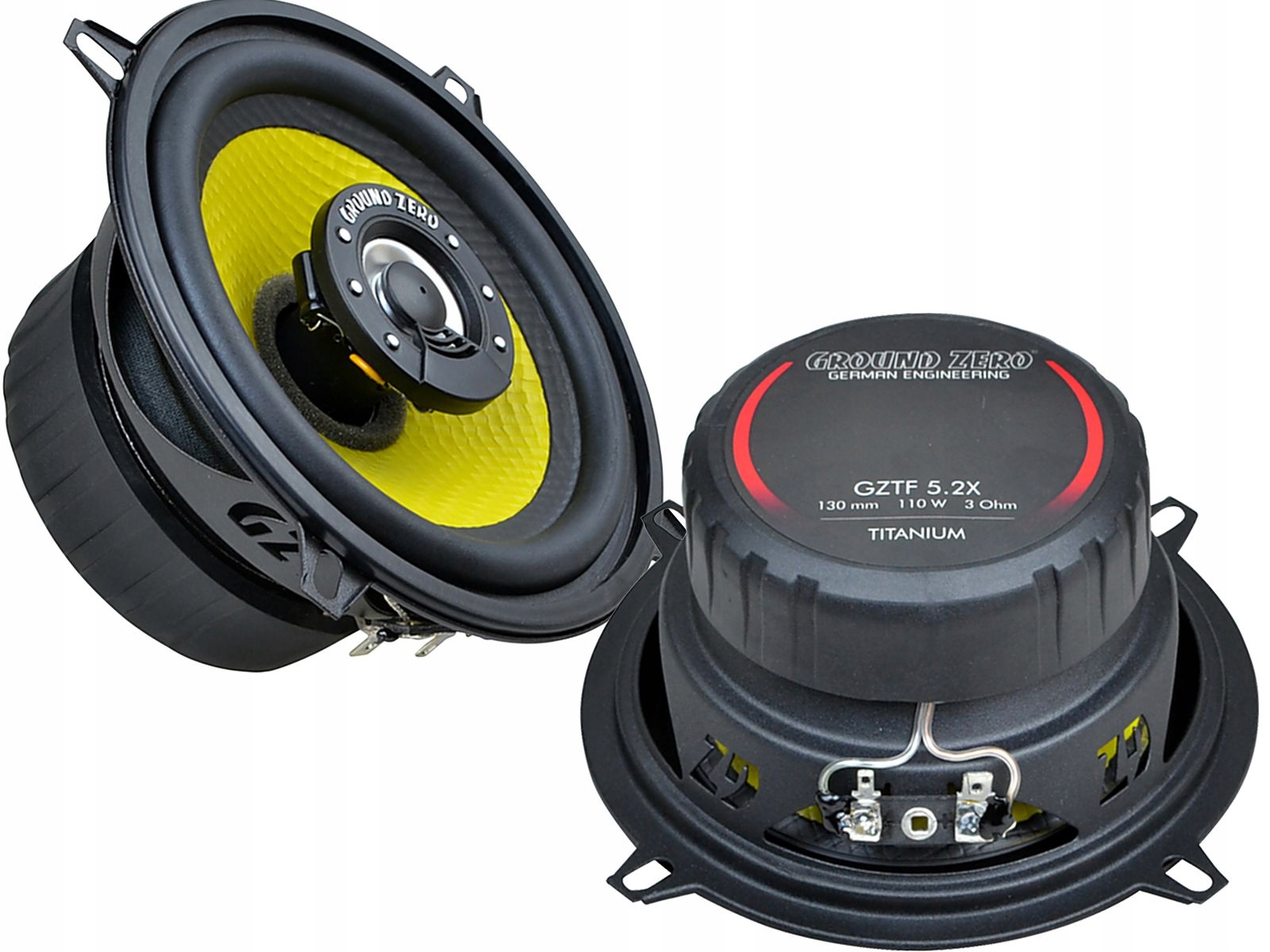 Ground Zero Gztf 5.2X reproduktory do auta 130 mm 13 cm s maskovačmi
