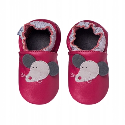 

Paputki papcie kapcie buciki skórzane mysz XL25