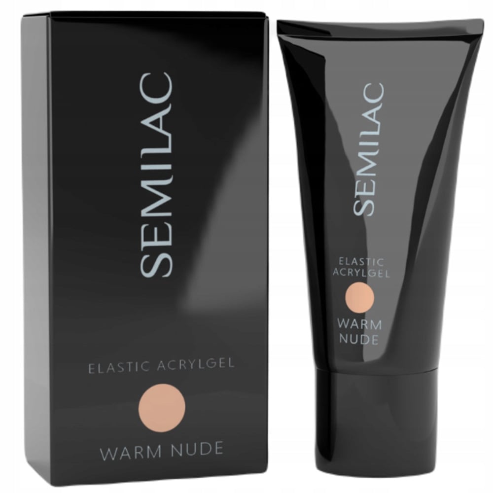 Semilac Elastic Acrylgel Akrylový gel na prodlužování nehtů Warm Nude