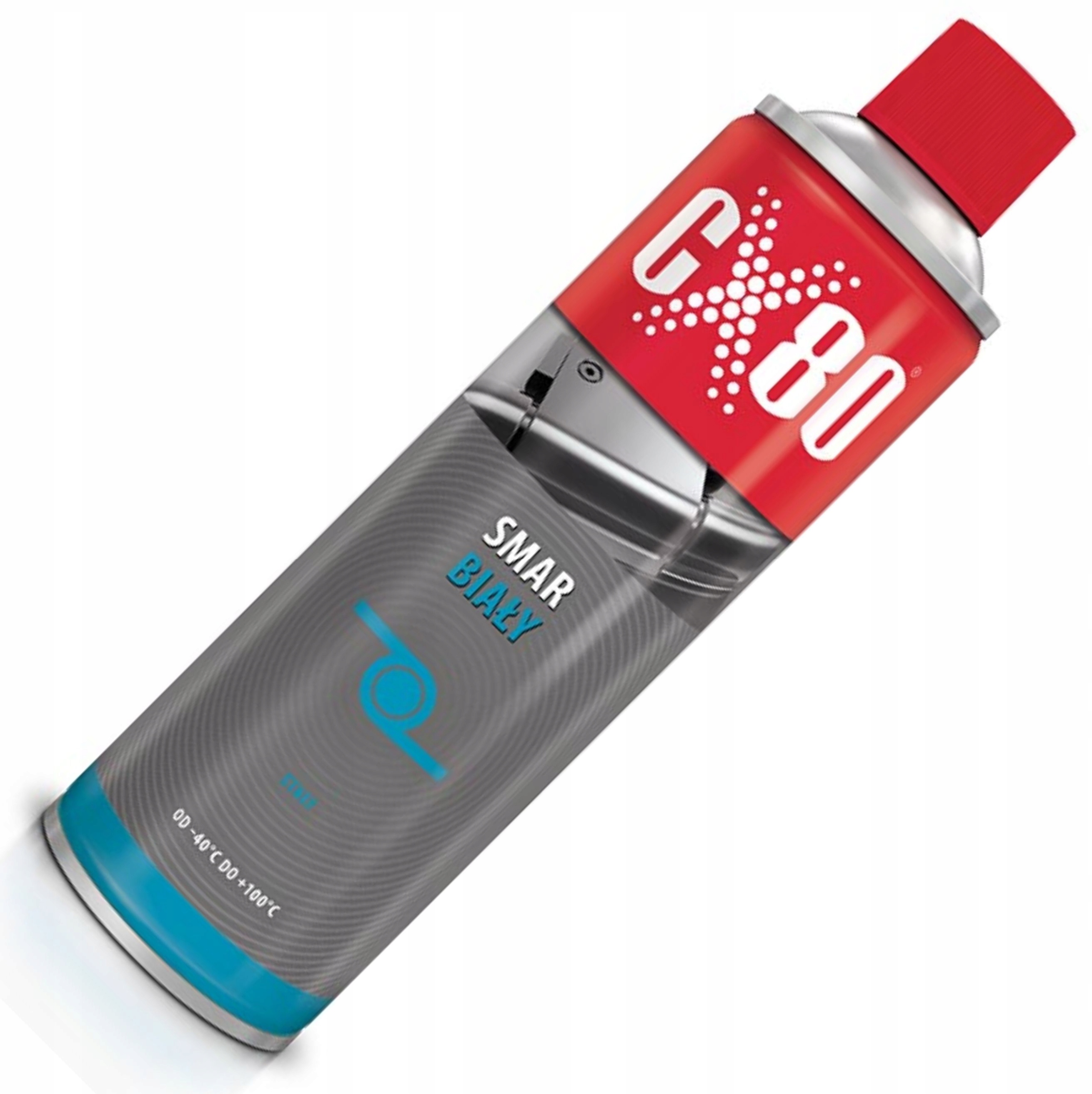 

Biały Smar Spray Zawiasy Samochodowe Fotele CX80