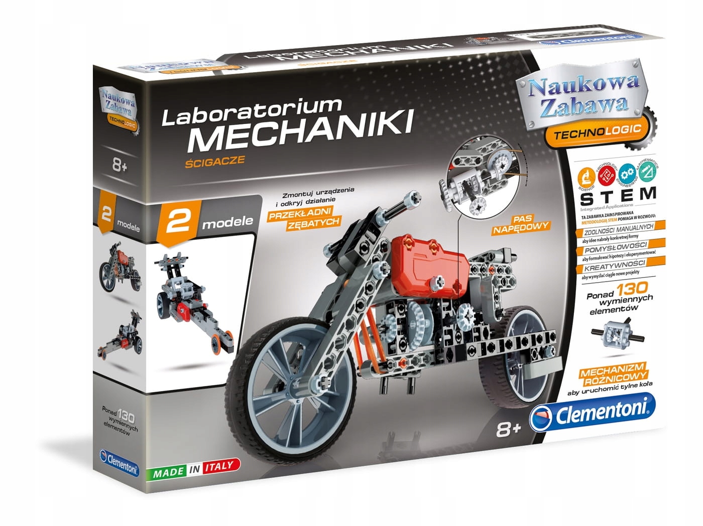 

Laboratorium Mechaniki Ścigacze Clementoni 60955