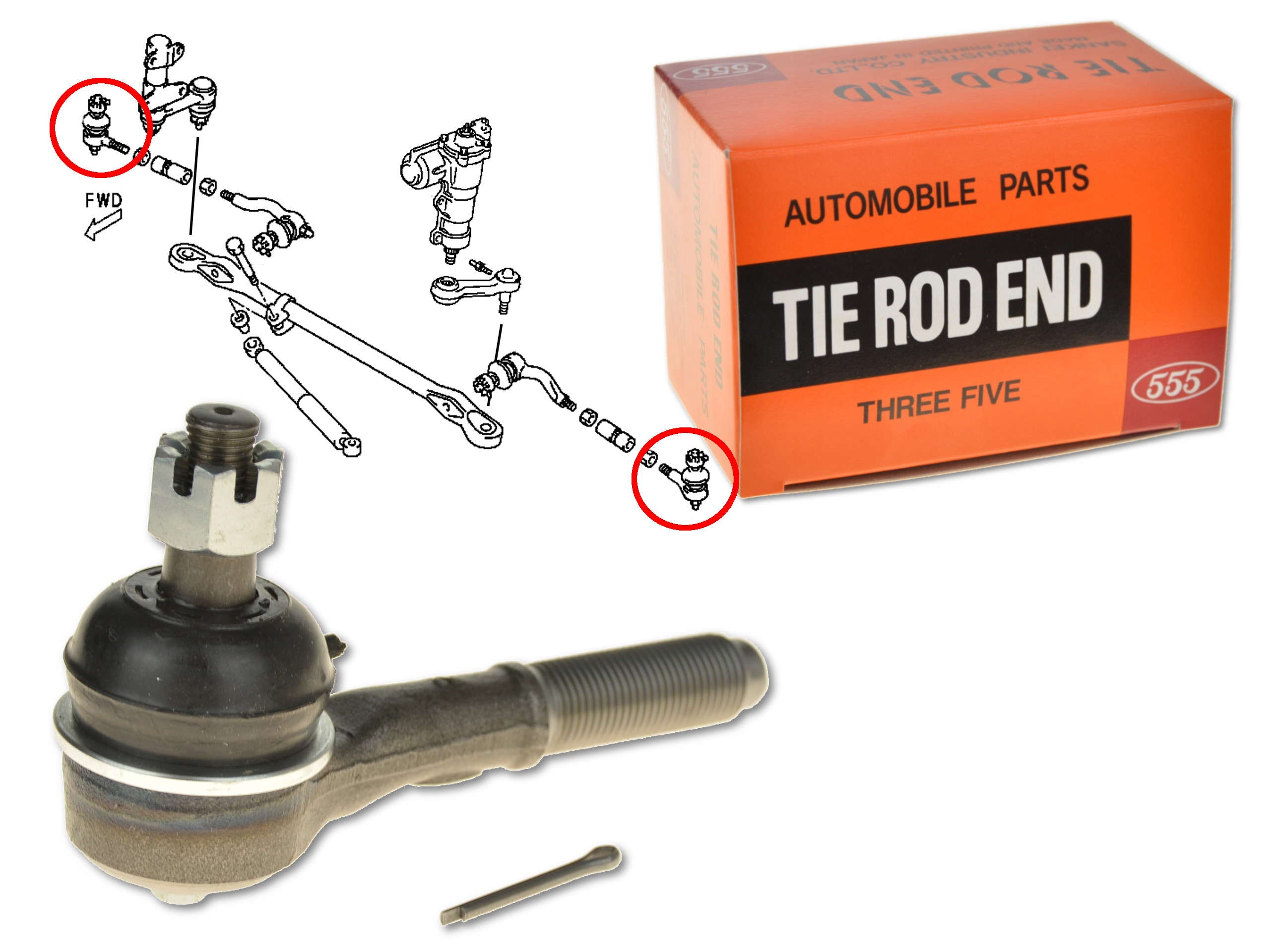 

Końcówka Drążka Kierowniczego Zewnętrzna SE-7721