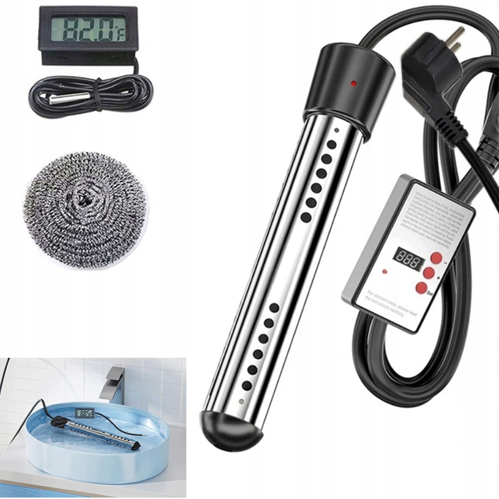 3000W Elektronický Ohřívač Vody V Bazénu Časovač