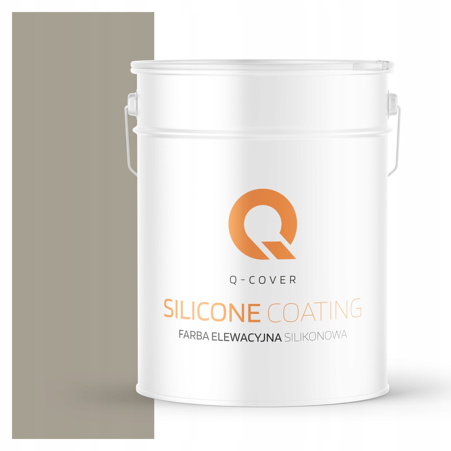 Fasádna Silikónová Fasádna Farba Šedá Teplá F293 10L