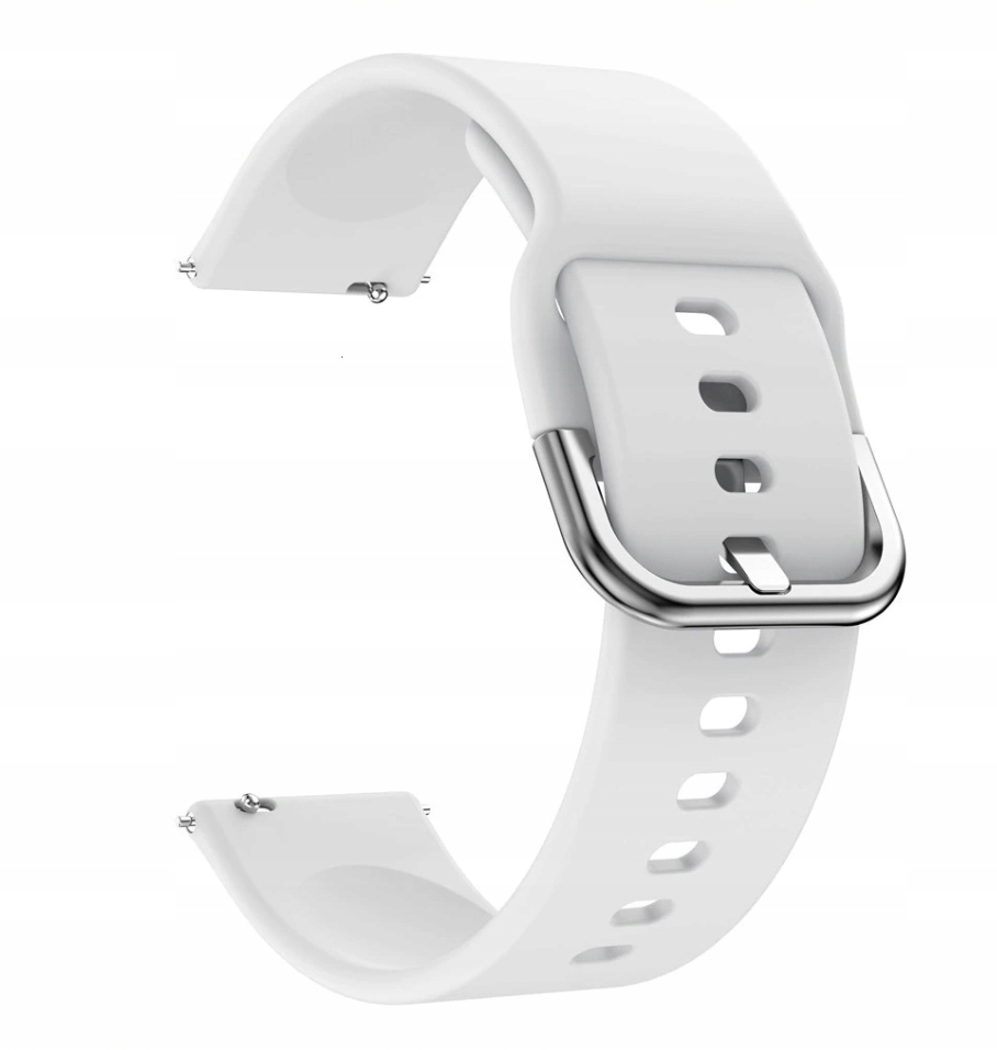 

Pasek do zegarka opaska smartwatch 20mm biały