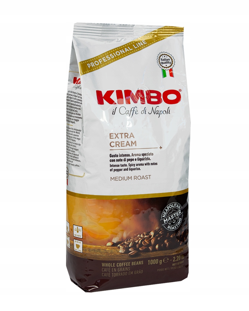 Levně Káva Kimbo Extra Cream 1000 g 1 kg