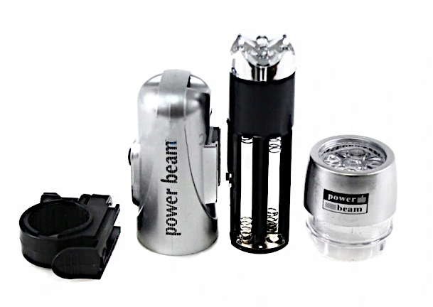 LAMPKA ROWEROWA 5 LED PRZÓD Rodzaj przednie