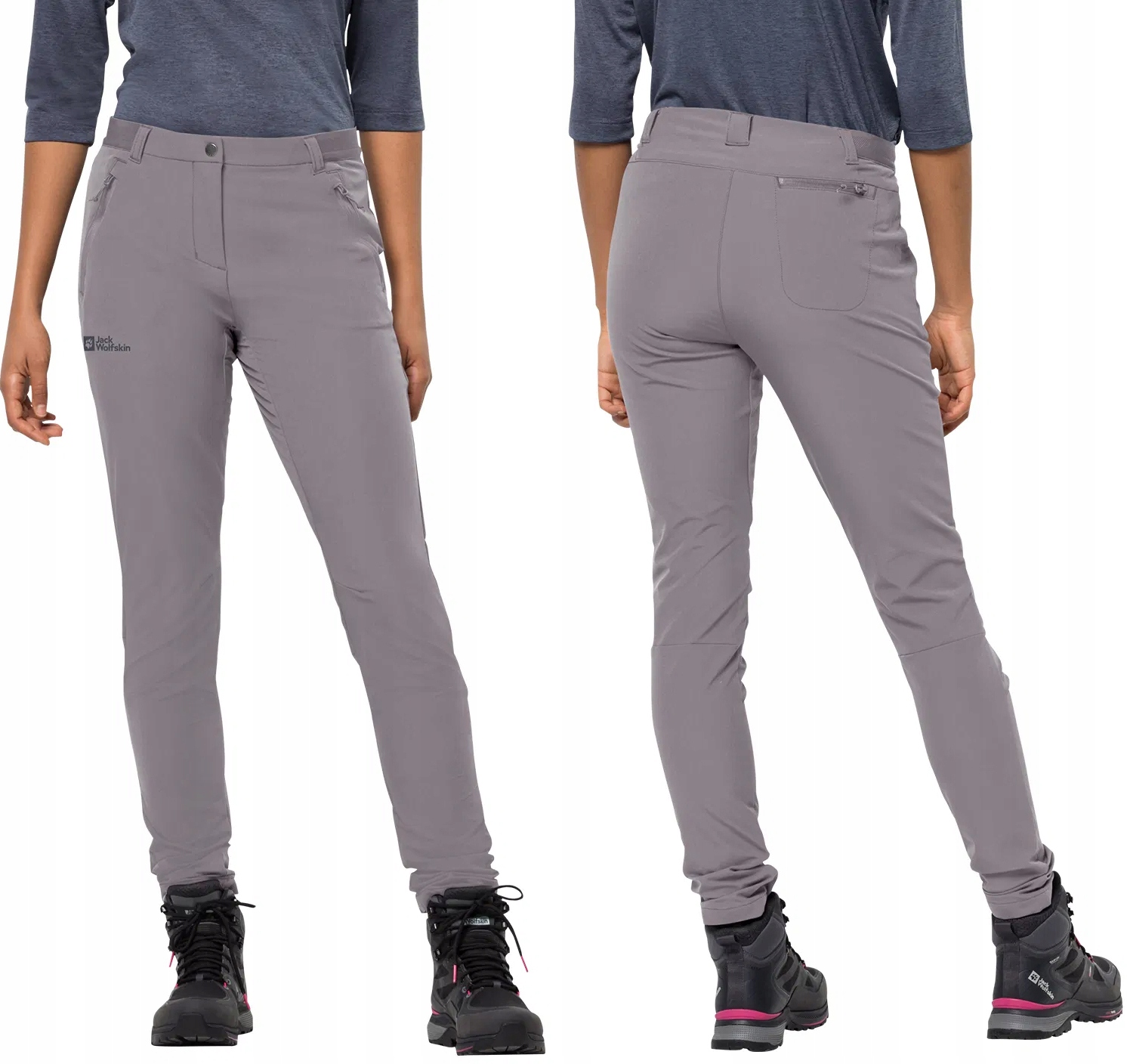 Jack Wolfskin Geigelstein Slim Spodnie Trekkingowe Górskie Damskie 36